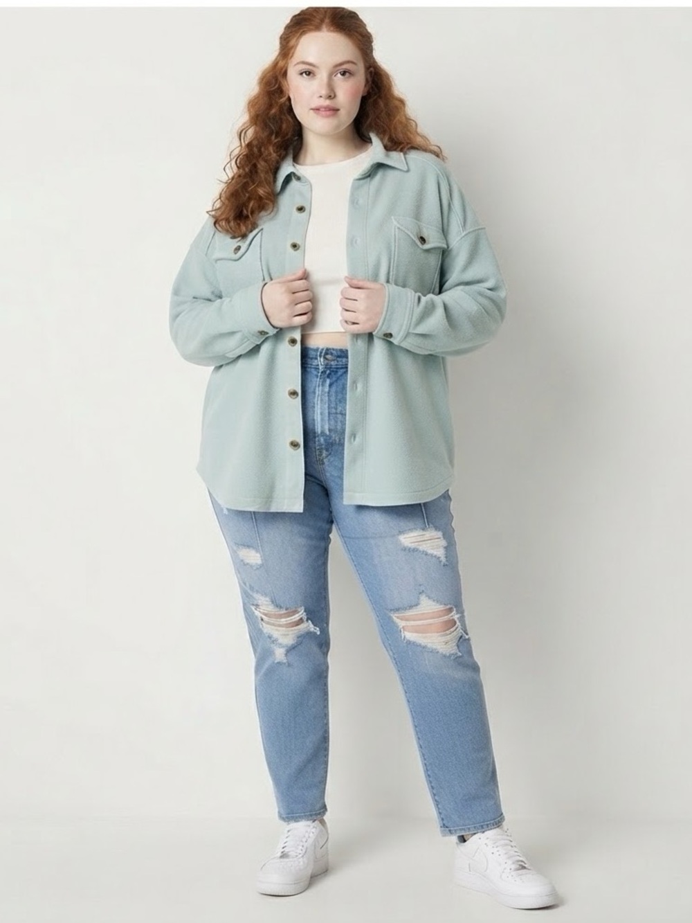 Arizona Midweight Womens Juniors Shirt Jacket